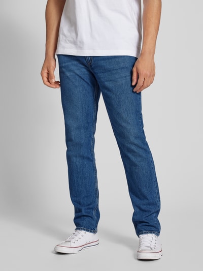 Hugo Blue Regular fit jeans in 5-pocketmodel, model 'Ash' Blauw - 4