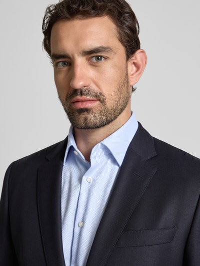 Christian Berg Men Regular fit zakelijk overhemd met kentkraag Lichtblauw - 3