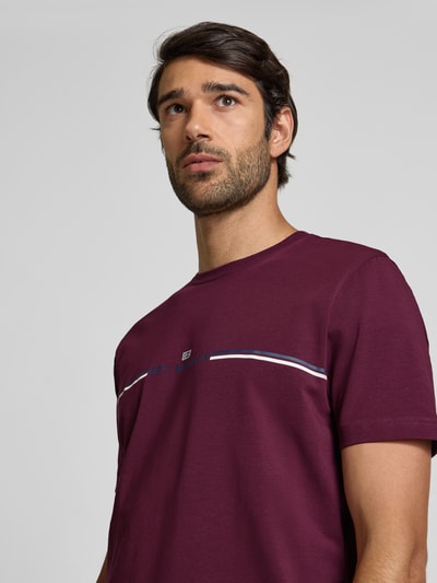 Christian Berg Men T-Shirt mit Rundhalsausschnitt Bordeaux 3