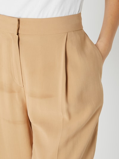 Jake*s Collection Bundfaltenhose mit elastischem Bund  Beige 3