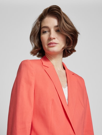 Christian Berg Woman Selection Blazer met strookzakken Koraal - 3