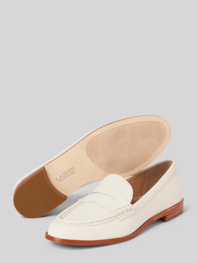 Lauren Ralph Lauren Loafers mit Label-Prägung Modell 'WYNNIE' Offwhite 3