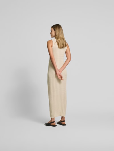 Filippa K Maxikleid in Strick-Optik Beige 5