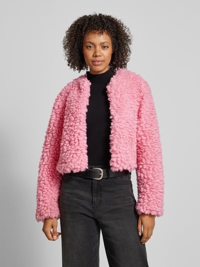 Rich & Royal Jacke mit offener Vorderseite Rosa 4