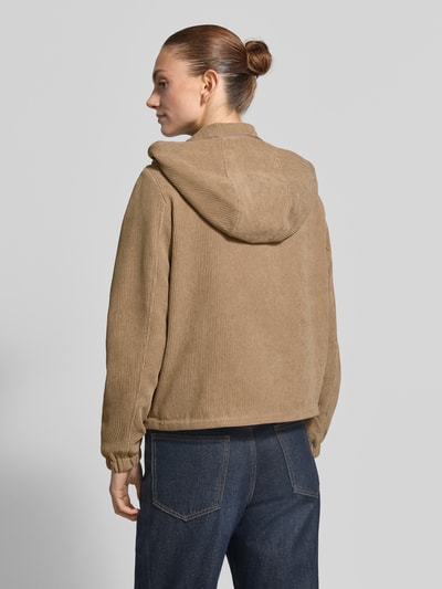 VERO MODA Regular Fit Blouson mit Strukturmuster Modell 'DEBRAZOA' Sand 5