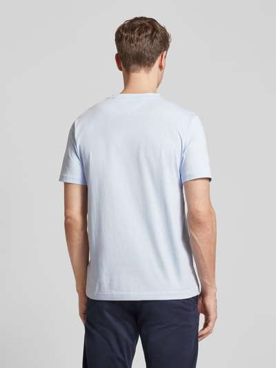 Tommy Hilfiger Regular Fit T-Shirt aus reiner Baumwolle Hellblau 5