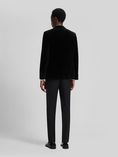 HUGO Slim Fit Smoking mit Samtstruktur Black 5
