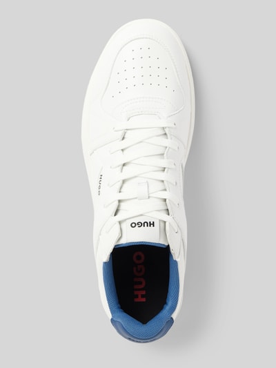 HUGO Sneaker mit Label-Details Modell 'Hadrian' Weiss 3