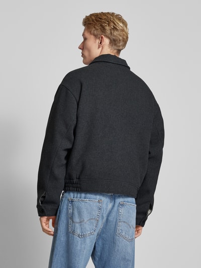 Jack & Jones Jack met strookzakken, model 'VERMONT' Donkergrijs gemêleerd - 5