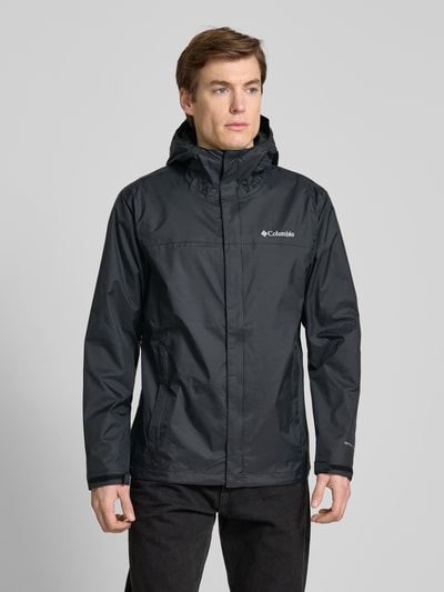 COLUMBIA Softshell-Jacke mit Label-Print Modell 'Watertight' Black 4