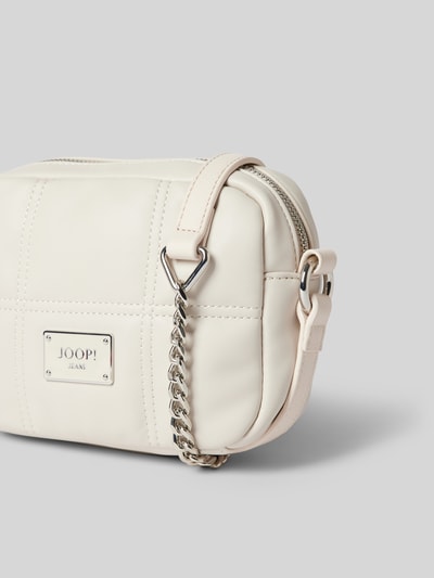 JOOP! Jeans Crossbody Bag mit Steppnähten Modell 'ordine' Ecru 3