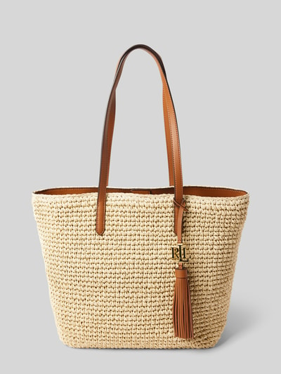 Lauren Ralph Lauren Handtasche mit Label-Applikation Modell 'WHITNEY' Sand 2