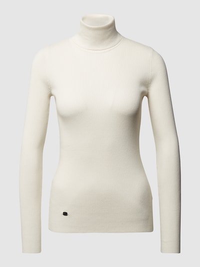 Lauren Ralph Lauren Rollkragenpullover mit Rippenstruktur Offwhite 2