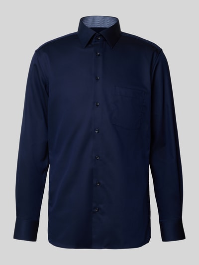 ETERNA Modern Fit Business-Hemd mit Kentkragen Marine 2