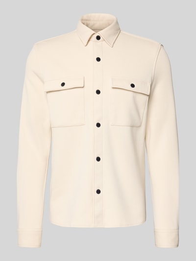 MCNEAL Hemdjacke mit Druckknopfleiste Sand 2