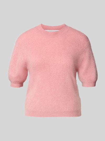 Herzensangelegenheit Strickpullover aus Kaschmir-Woll-Mix mit 1/2-Arm Altrosa 2