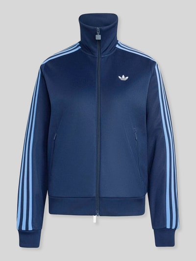 adidas Originals Regular Fit Sweatjacke mit Kontraststreifen Dunkelblau 2