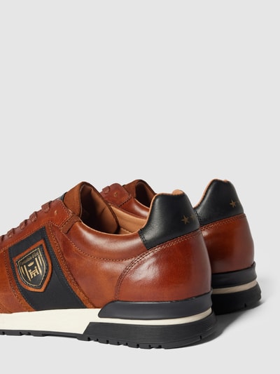Pantofola dOro Sneakers met labeldetails, model 'SANGANO' Cognac  - 3