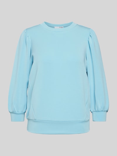 Selected Femme Sweatshirt met 3/4-mouwen, model 'TENNY' Lichtblauw - 2