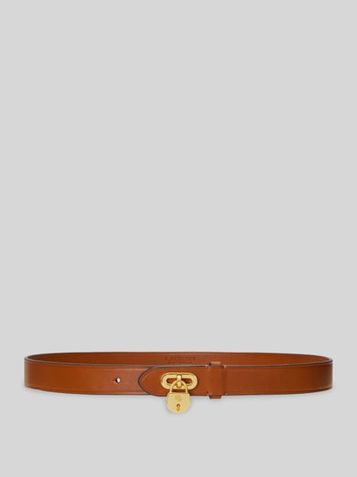 Lauren Ralph Lauren Gürtel aus echtem Rindsleder Cognac 1