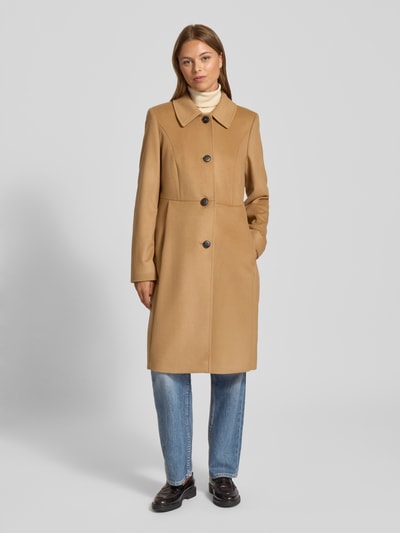 Fuchs Schmitt Wollmantel mit Kaschmir-Anteil Camel 4