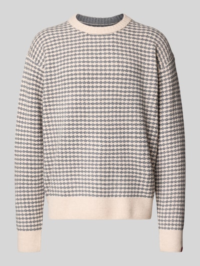 Scotch & Soda Gebreide pullover met ronde hals Middengrijs - 2