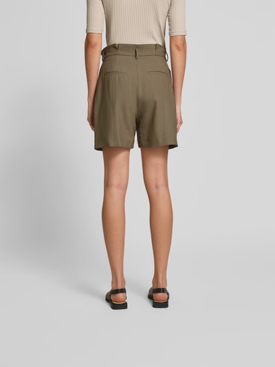 Iro Regular Fit Shorts mit Stretch-Anteil Khaki 5