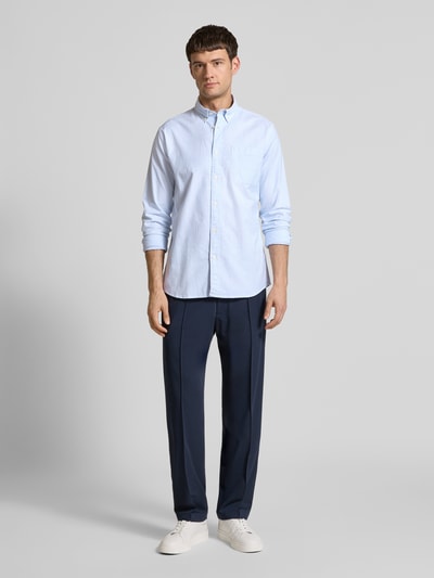 SELECTED HOMME Regular fit vrijetijdsoverhemd van katoenmix, model 'REGRICK' Wit - 1