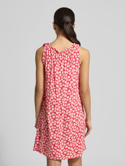 ZABAIONE Midikleid aus reiner Viskose Pink 5