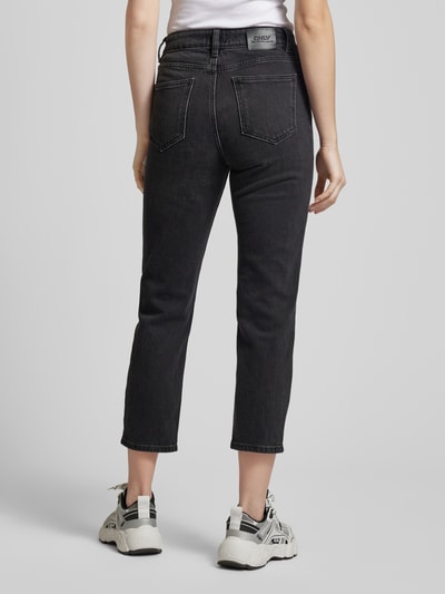 Only Jeans in effen design, model 'EMILY' Zwart - 5