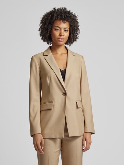 comma Blazer mit Reverskragen Cognac 4