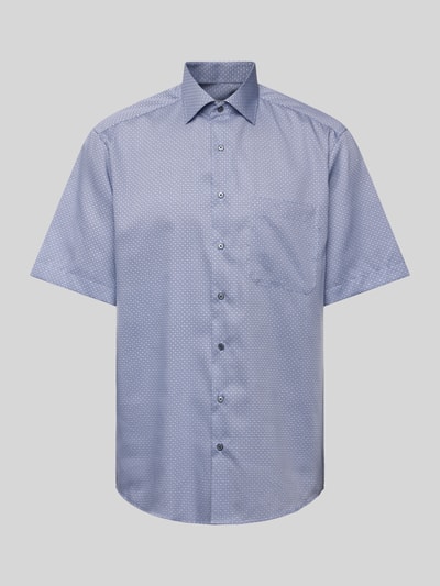 Eterna Comfort Fit Business-Hemd mit Kentkragen Bleu 2