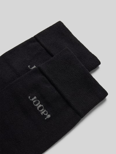 JOOP! Collection Socken mit Label-Print Black 2