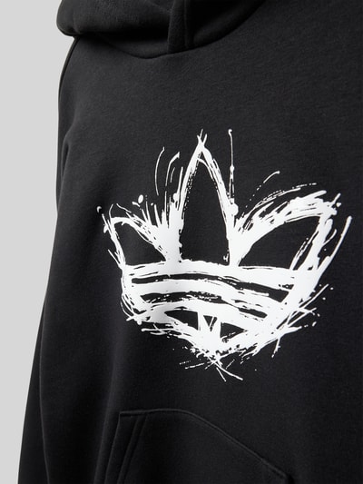 adidas Originals Hoodie mit Label-Print Black 2