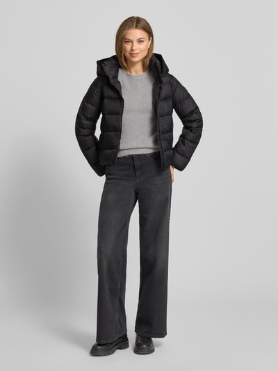 Tommy Hilfiger Regular Fit Daunenjacke mit Label Patch BLACK 1