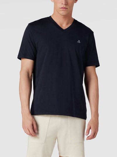 Marc O'Polo T-Shirt mit Label-Print Marine 4