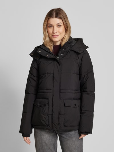 Vero Moda Regular Fit Steppjacke mit Pattentaschen Modell 'DIANA' Black 4