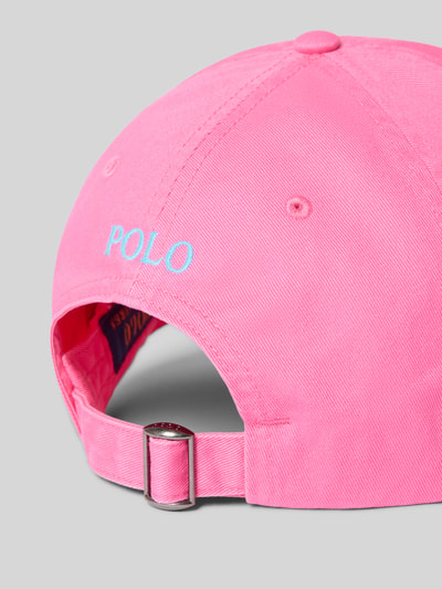 Polo Ralph Lauren Baseballpet van puur katoen Felroze - 3