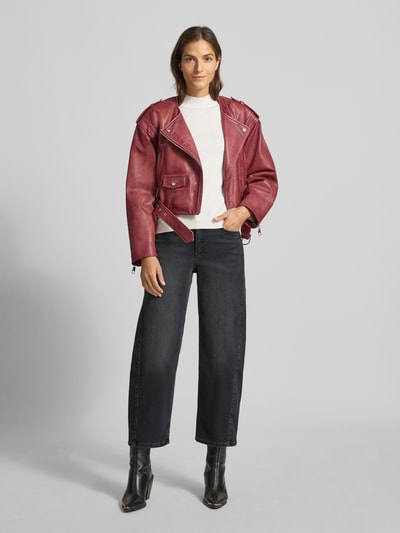 OPUS PANTS Balloon Fit Jeans im 5-Pocket-Design Modell 'Melly Twist' Dunkelgrau 1