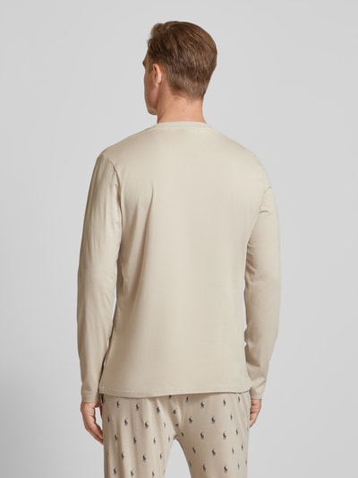 Polo Ralph Lauren Underwear Longsleeve mit Label-Print Taupe 5