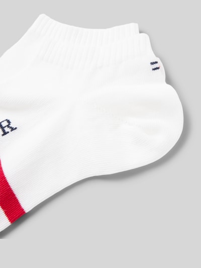 Tommy Hilfiger Socken mit Label-Print im 2er-Pack Weiss 2