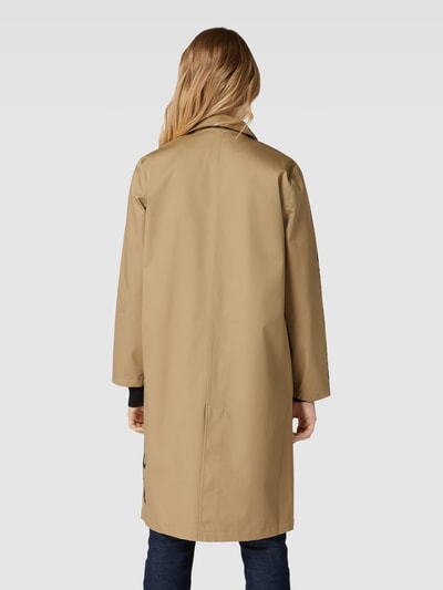 Copenhagen Muse Mantel mit Label-Print (camel) online kaufen