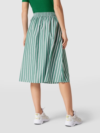 Marc O'Polo Denim Midirok met streepmotief Groen - 5