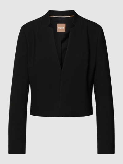 BOSS Black Women Blazer met reverskraag, model 'Jevoka' Zwart - 2