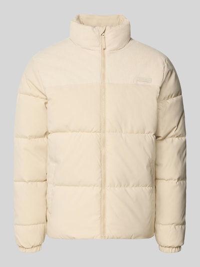 Blend Steppjacke mit Stehkragen und Eingrifftaschen Offwhite 2