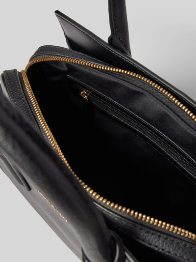 MICHAEL Michael Kors Torebka skórzana z detalem z logo model ‘LAILA’ Czarny 5