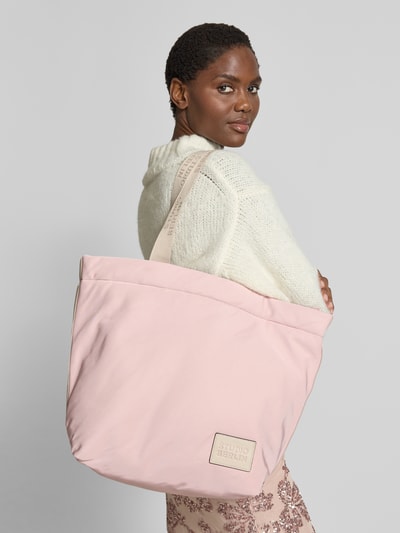 STUDIO BERLIN Shopper mit Logo-Patch Modell 'Prenzlau' Pink 1