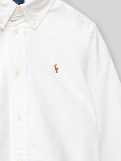 Polo Ralph Lauren Kids Vrijetijdsoverhemd met button-downkraag Wit - 2