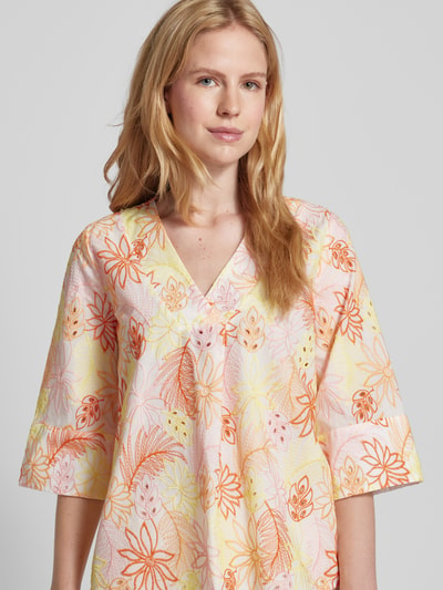 Smith and Soul Bluse mit 3/4-Arm Rosa 3