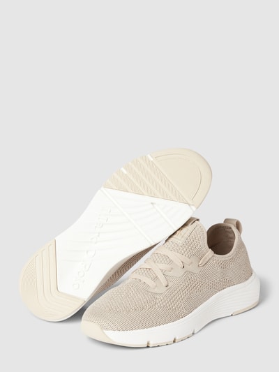 Marc O'Polo Sneaker in unifarbenem Design Modell 'Leila' Beige 3